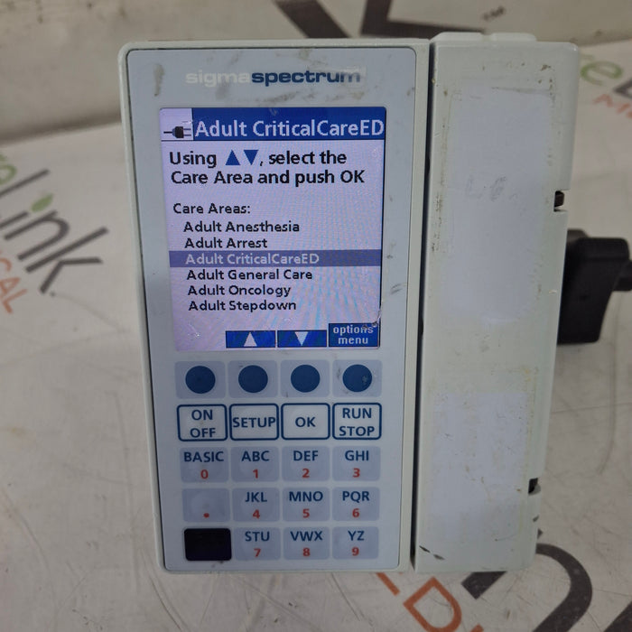Baxter Sigma Spectrum 8.00.03 w/o Battery Infusion Pump
