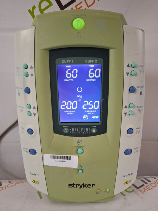 Stryker Stryker SmartPump Dual Channel Tourniquet Surgical Equipment reLink Medical