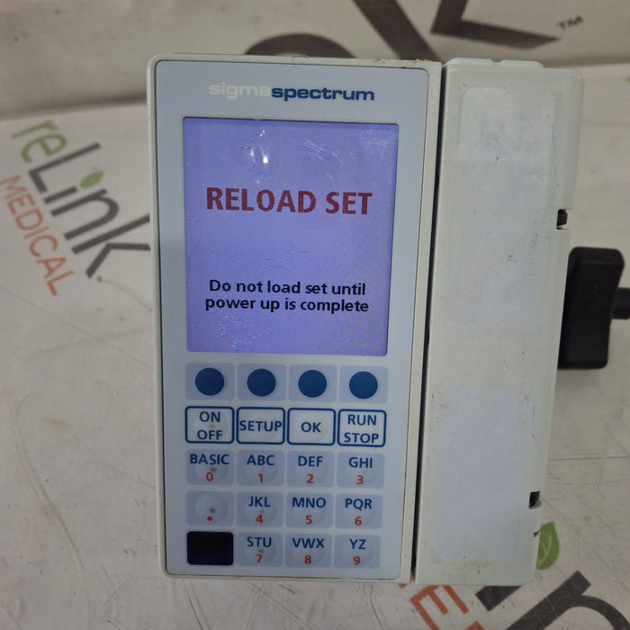 Baxter Sigma Spectrum 8.00.04 w/o Battery Infusion Pump