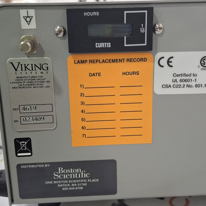 Boston Scientific Boston Scientific Spyglass 4619 Lightsource Rigid Endoscopy reLink Medical