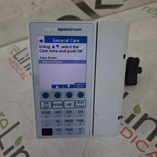 Baxter Baxter Sigma Spectrum 8.01.00 w/o Battery Infusion Pump Infusion Pump reLink Medical