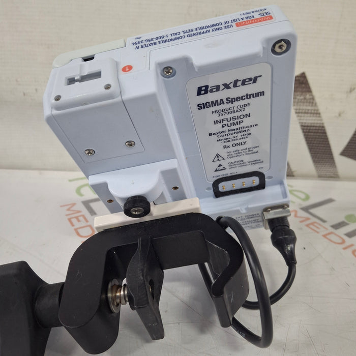 Baxter Baxter Sigma Spectrum 8.01.00 w/o Battery Infusion Pump Infusion Pump reLink Medical