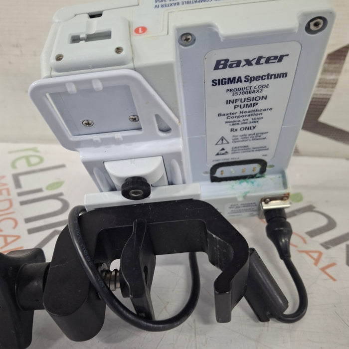 Baxter Sigma Spectrum 8.00.03 w/o Battery Infusion Pump