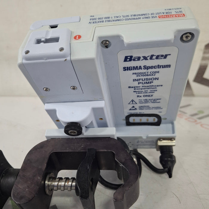 Baxter Sigma Spectrum 8.01.00 w/o Battery Infusion Pump