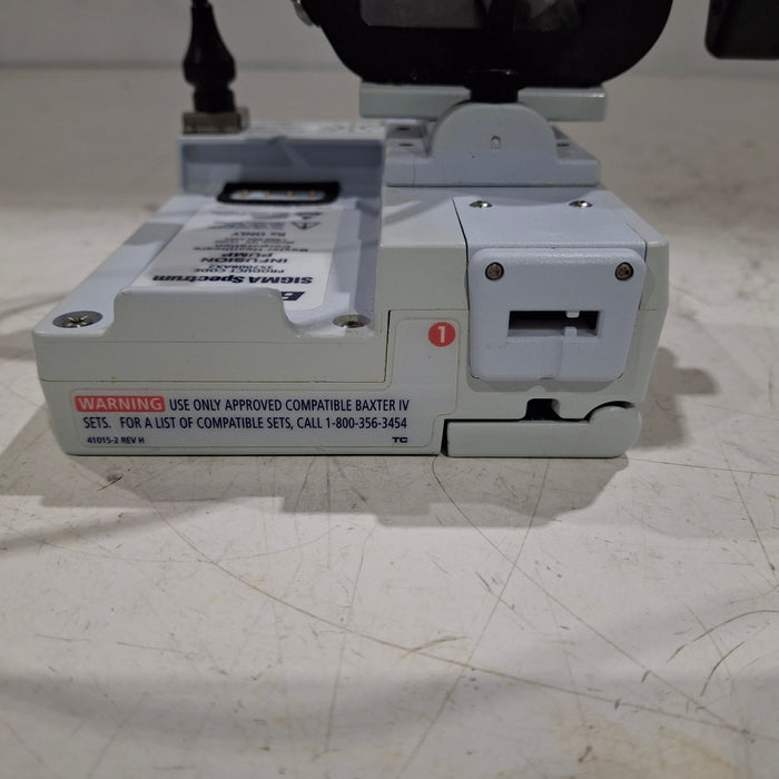 Baxter Sigma Spectrum 8.00.03 w/o Battery Infusion Pump