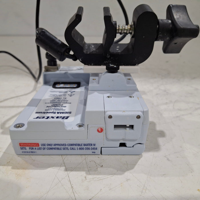 Baxter Sigma Spectrum 8.01.00 w/o Battery Infusion Pump