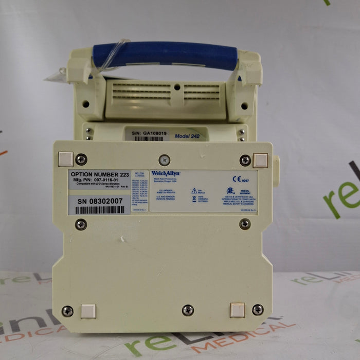 Welch Allyn Welch Allyn Propaq CS 242 Vital Signs Monitor Patient Monitors reLink Medical