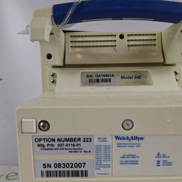 Welch Allyn Welch Allyn Propaq CS 242 Vital Signs Monitor Patient Monitors reLink Medical
