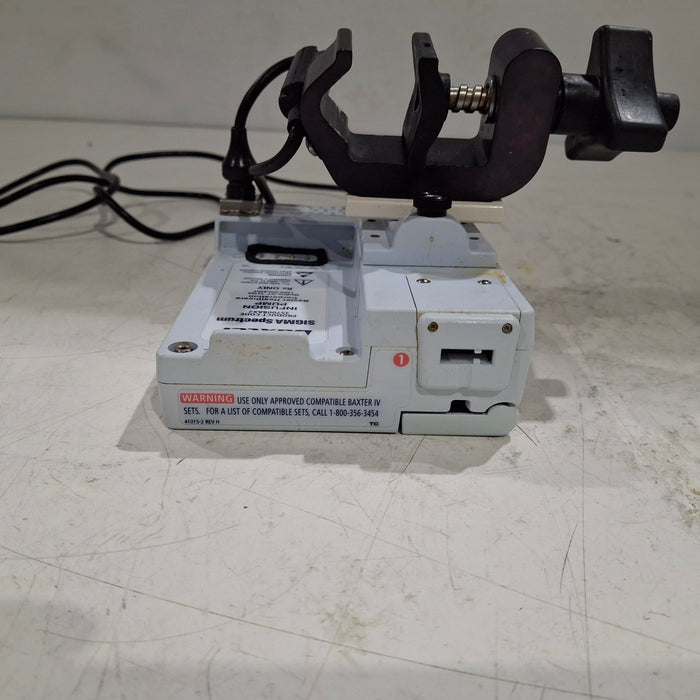 Baxter Sigma Spectrum 8.00.04 w/o Battery Infusion Pump