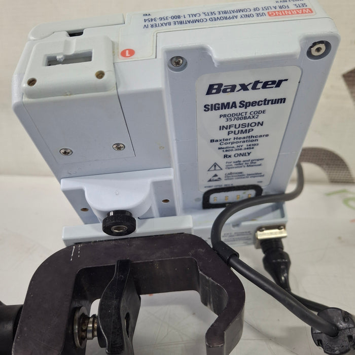 Baxter Sigma Spectrum 8.00.03 w/o Battery Infusion Pump