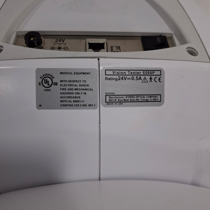 Stereo Optical Stereo Optical Optec 5500P Vision Tester Ophthalmology reLink Medical