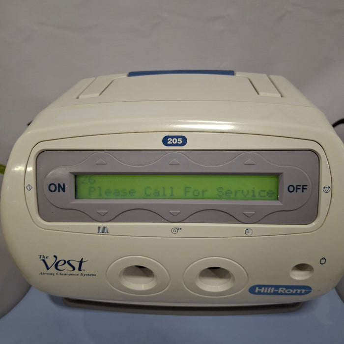 Hill-Rom Hill-Rom The Vest Airway Clearance System Model 205 Respiratory reLink Medical