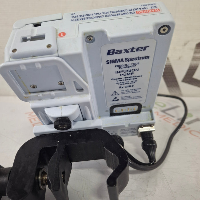 Baxter Sigma Spectrum 8.00.03 w/o Battery Infusion Pump