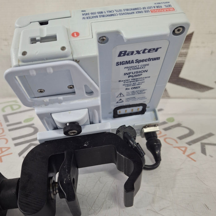 Baxter Sigma Spectrum 8.00.03 w/o Battery Infusion Pump