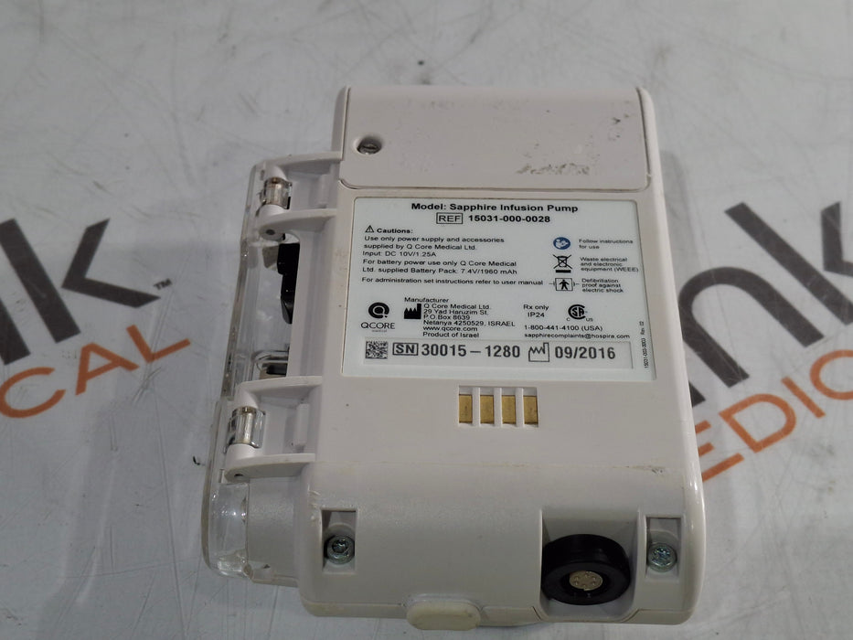 QCore Medical QCore Medical Sapphire Multi-Therapy Infusion Pump Infusion Pump reLink Medical