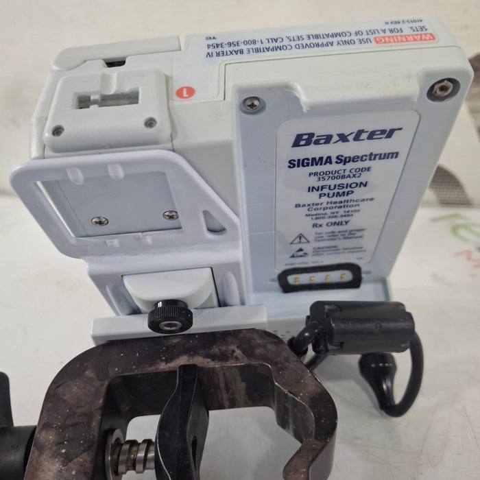 Baxter Sigma Spectrum 8.00.03 w/o Battery Infusion Pump