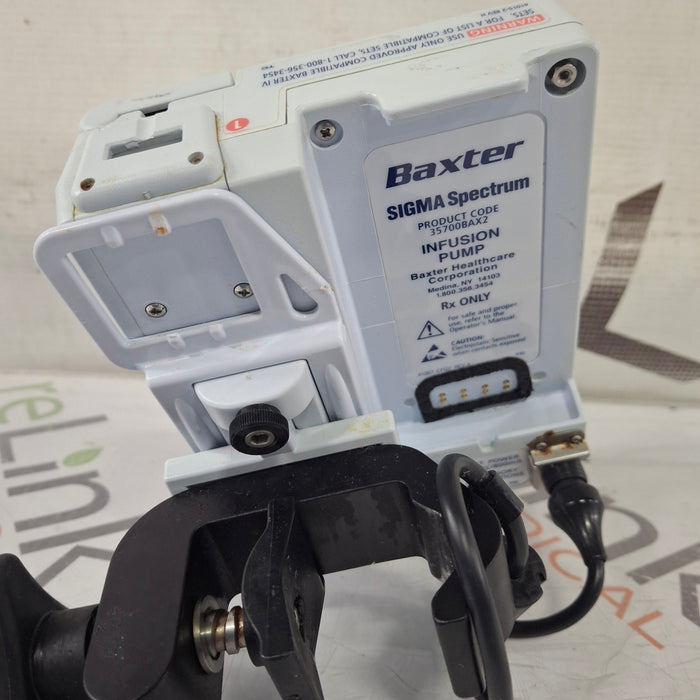 Baxter Sigma Spectrum 8.00.03 w/o Battery Infusion Pump