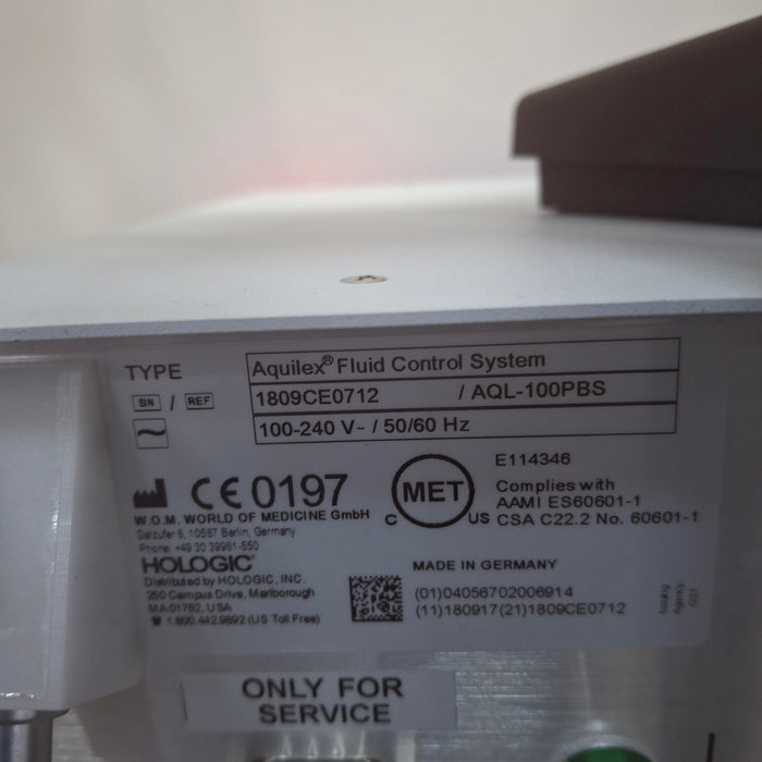 Hologic Aquilex Fluid Control System