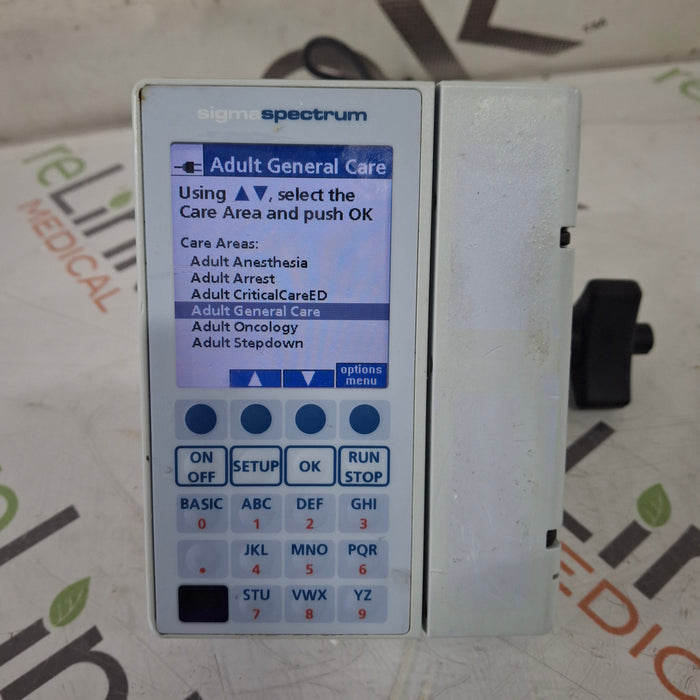 Baxter Sigma Spectrum 8.00.03 w/o Battery Infusion Pump