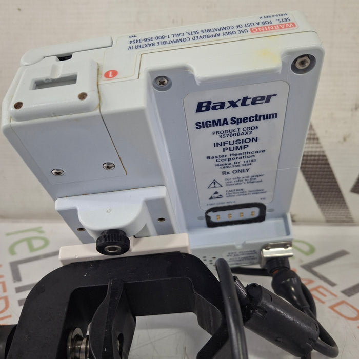 Baxter Sigma Spectrum 8.00.03 w/o Battery Infusion Pump