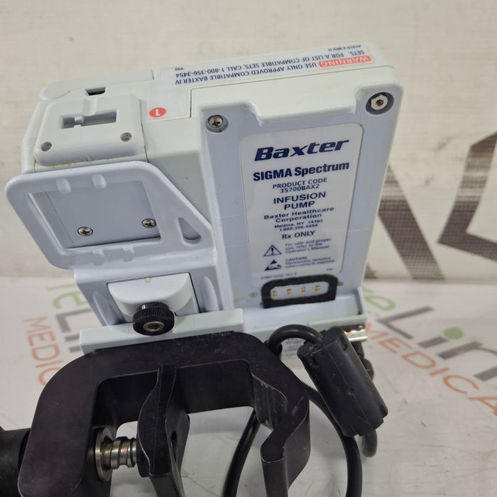 Baxter Sigma Spectrum 8.00.03 w/o Battery Infusion Pump