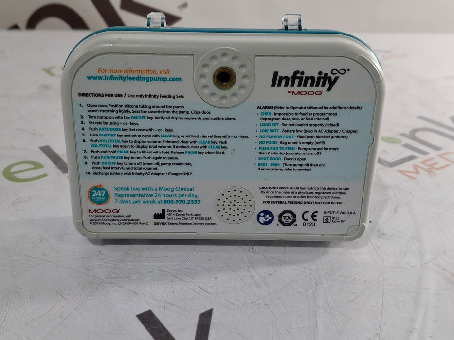 Moog Medical Infinity Enteral Feeding Pump
