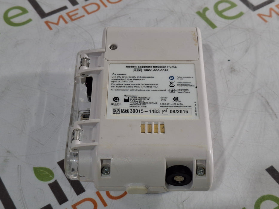 QCore Medical QCore Medical Sapphire Multi-Therapy Infusion Pump Infusion Pump reLink Medical