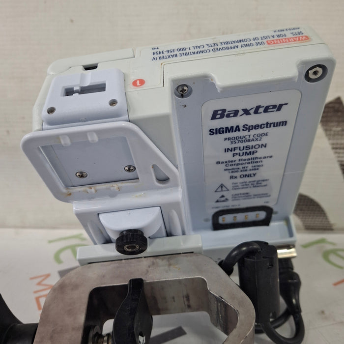 Baxter Sigma Spectrum 8.00.03 w/o Battery Infusion Pump