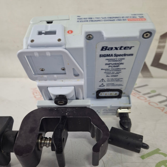 Baxter Sigma Spectrum 8.00.03 w/o Battery Infusion Pump