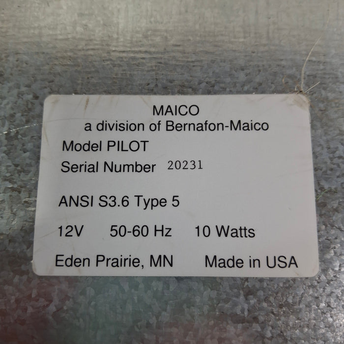 Maico Maico Pilot Audiometer Audiology reLink Medical