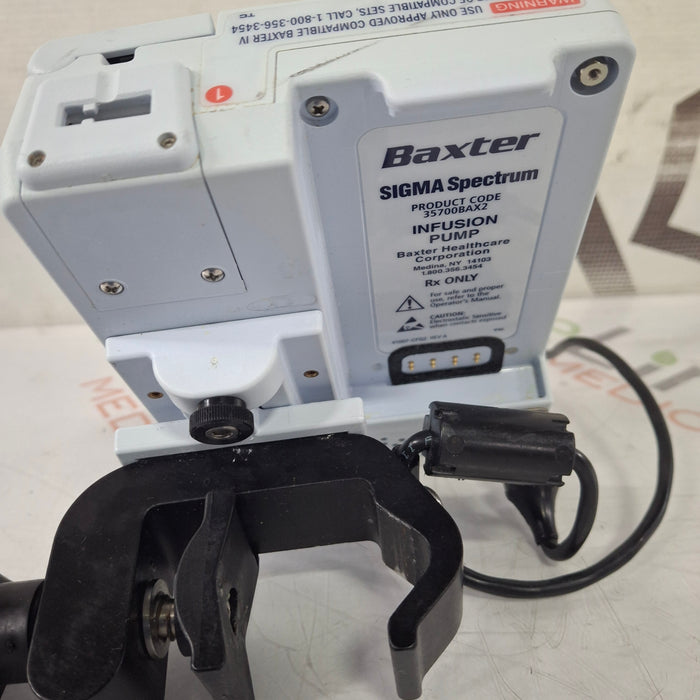 Baxter Sigma Spectrum 8.00.04 w/o Battery Infusion Pump