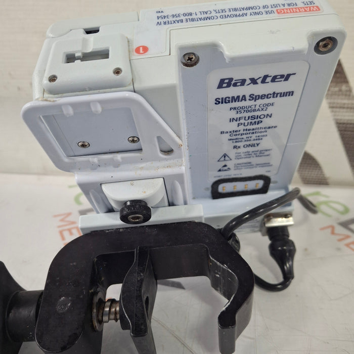 Baxter Sigma Spectrum 8.00.03 w/o Battery Infusion Pump