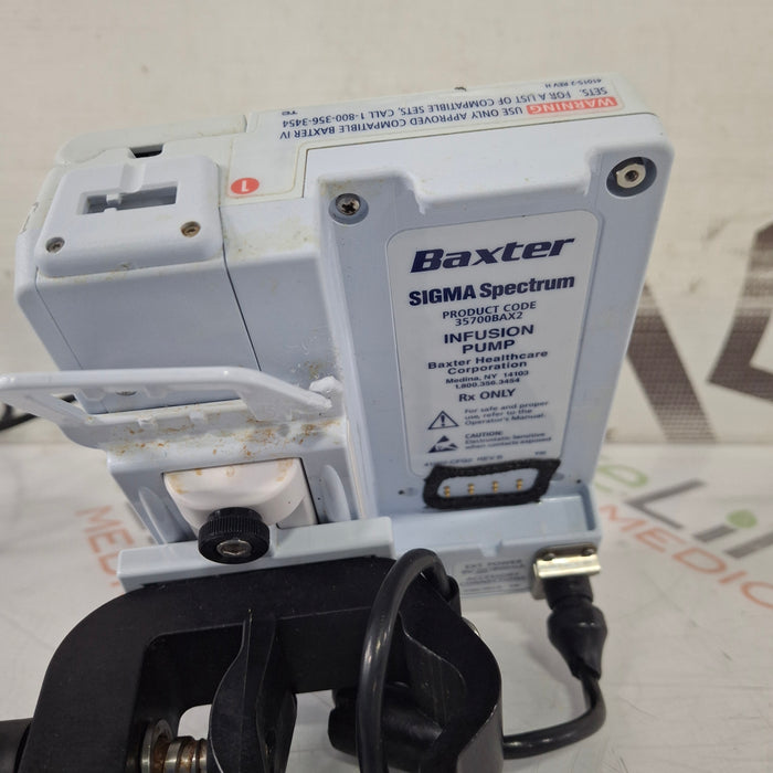 Baxter Sigma Spectrum 8.01.00 w/o Battery Infusion Pump