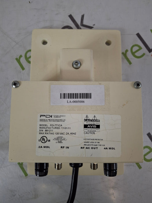 PDi Communication Systems, Inc PDi Communication Systems, Inc PDI-771-CA Power Supply Computers Tablets & Networking reLink Medical