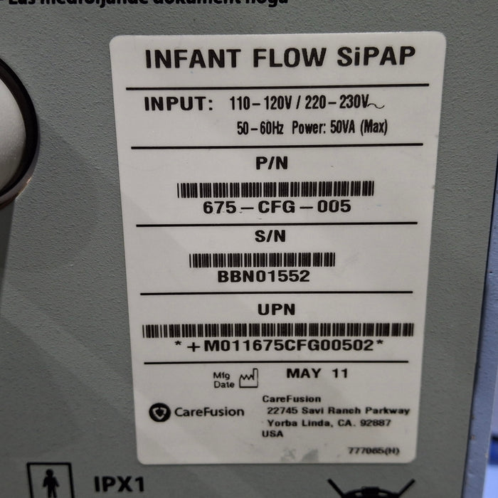 CareFusion CareFusion Infant Flow SIPAP Ventilation System Respiratory reLink Medical
