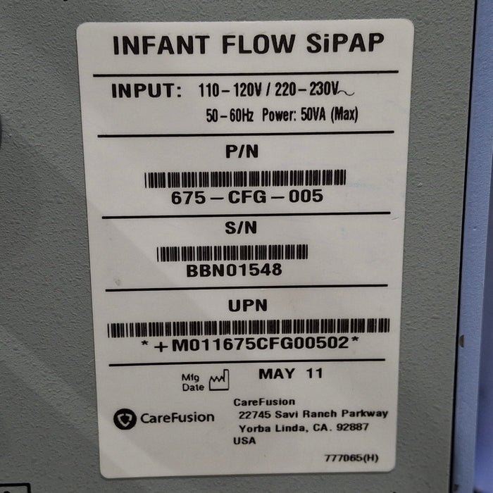 CareFusion CareFusion Infant Flow SIPAP Ventilation System Respiratory reLink Medical