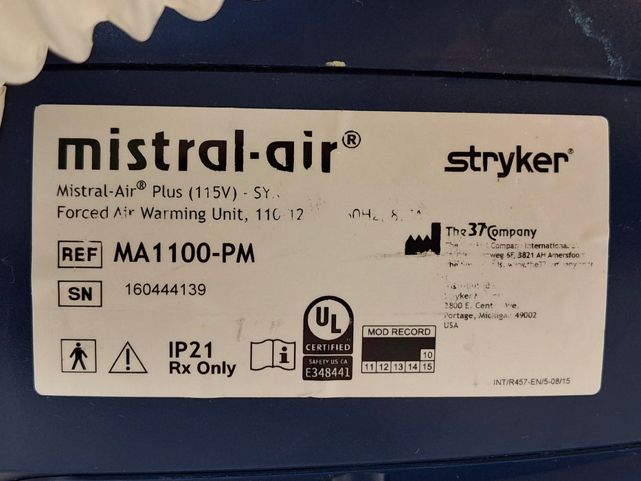 Stryker Stryker Mistral-Air Forced Air Warming System Surgical Equipment reLink Medical