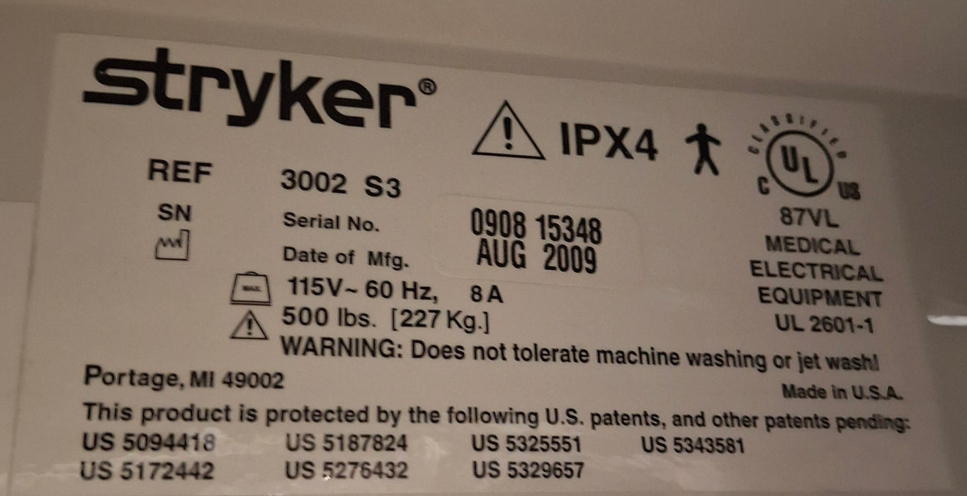 Stryker Stryker Secure III 3002 Hospital Bed Beds & Stretchers reLink Medical