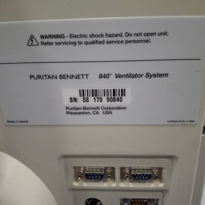 Puritan Bennett Puritan Bennett 840 Ventilator Respiratory reLink Medical