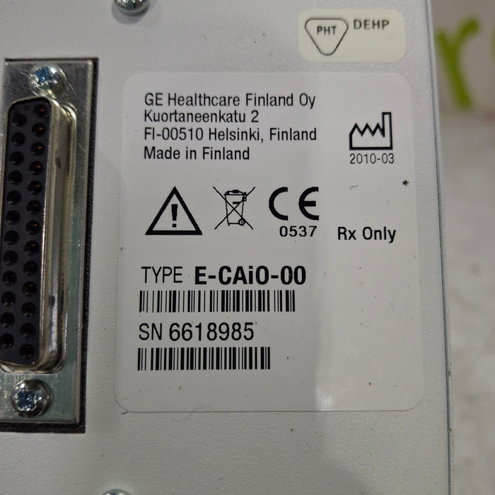 GE Healthcare E-CAiO-00 Gas Exhaust Module