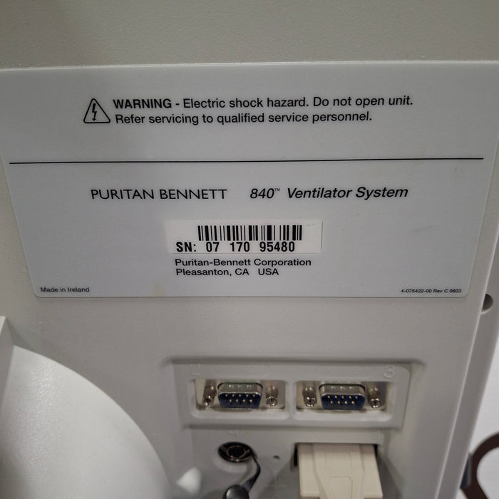 Puritan Bennett Puritan Bennett 840 Ventilator Respiratory reLink Medical