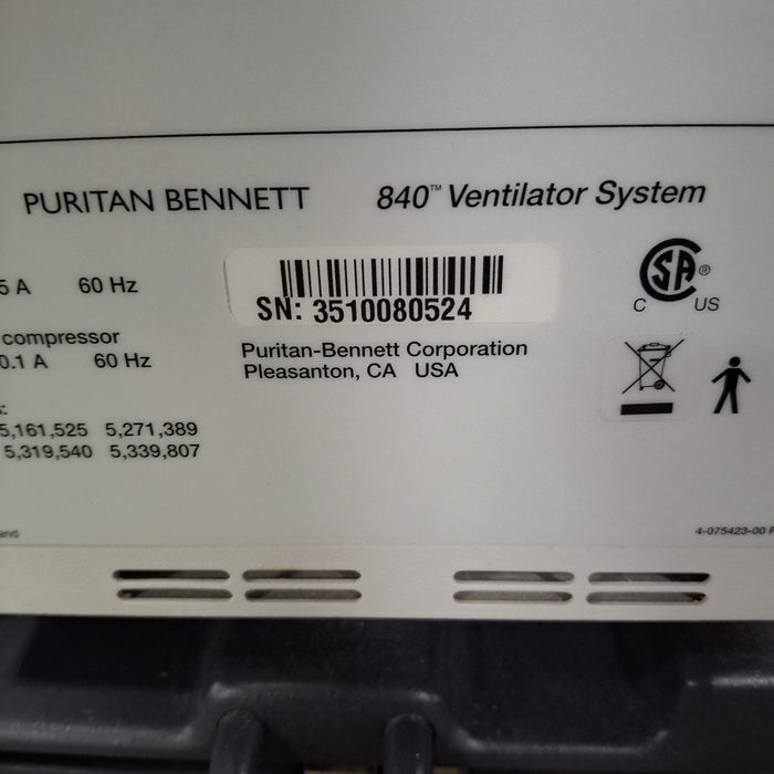 Puritan Bennett Puritan Bennett 840 Ventilator Respiratory reLink Medical