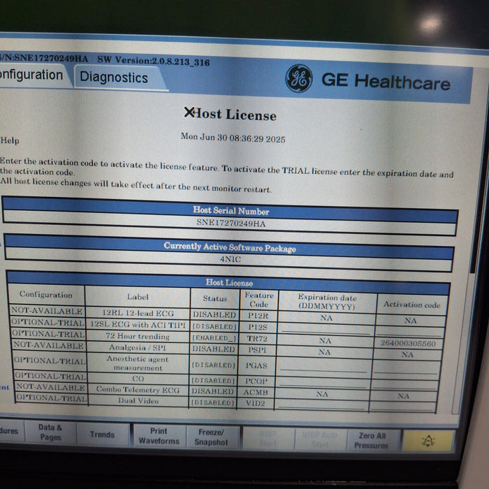 GE Healthcare GE Healthcare Carescape B450 Neonatal Care Patient Monitor Patient Monitors reLink Medical