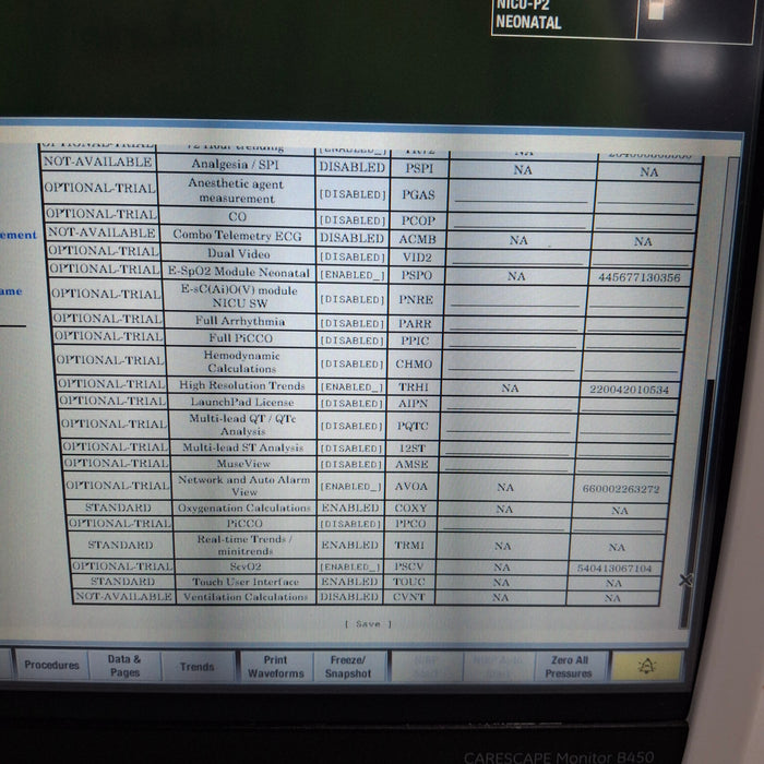 GE Healthcare GE Healthcare Carescape B450 Neonatal Care Patient Monitor Patient Monitors reLink Medical