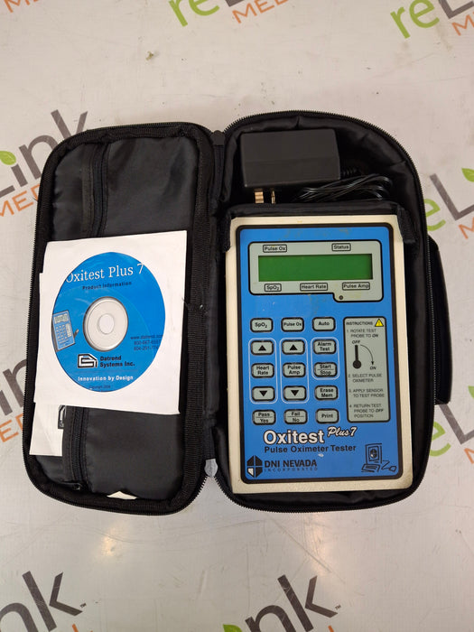 Dynatech DNI Nevada Dynatech DNI Nevada Oxitest Plus 7 Pulse Oximeter Tester Analyzer Test Equipment reLink Medical