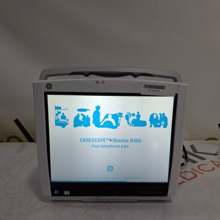 GE Healthcare GE Healthcare Carescape B450 Post Anesthesia Care Patient Monitor Patient Monitors reLink Medical