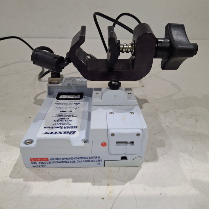 Baxter Sigma Spectrum 8.01.00 w/o Battery Infusion Pump