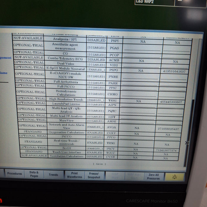 GE Healthcare GE Healthcare Carescape B450 Neonatal Care Patient Monitor Patient Monitors reLink Medical