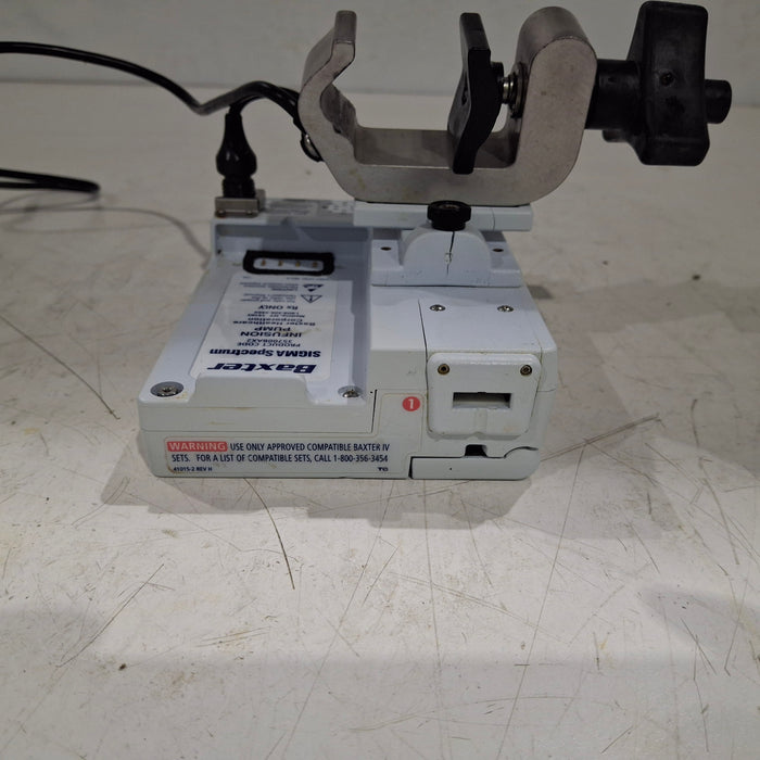 Baxter Sigma Spectrum 8.00.03 w/o Battery Infusion Pump