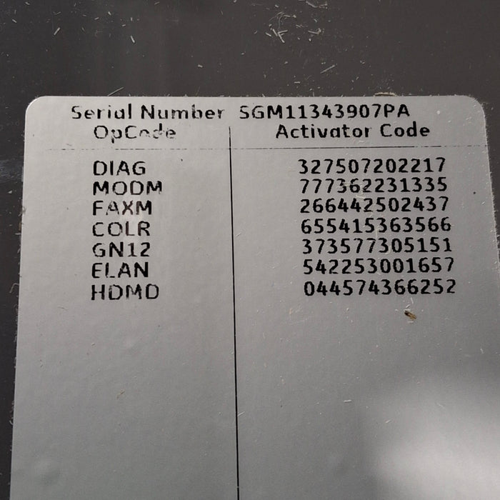 GE Healthcare MAC 5500 HD ECG without CAM Module